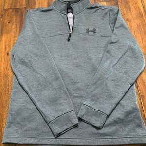 Under armor gray cold gear sweatshirt w/no hood